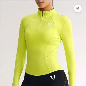 FirmAbs Women's Long Sleeve Top - Lime Green